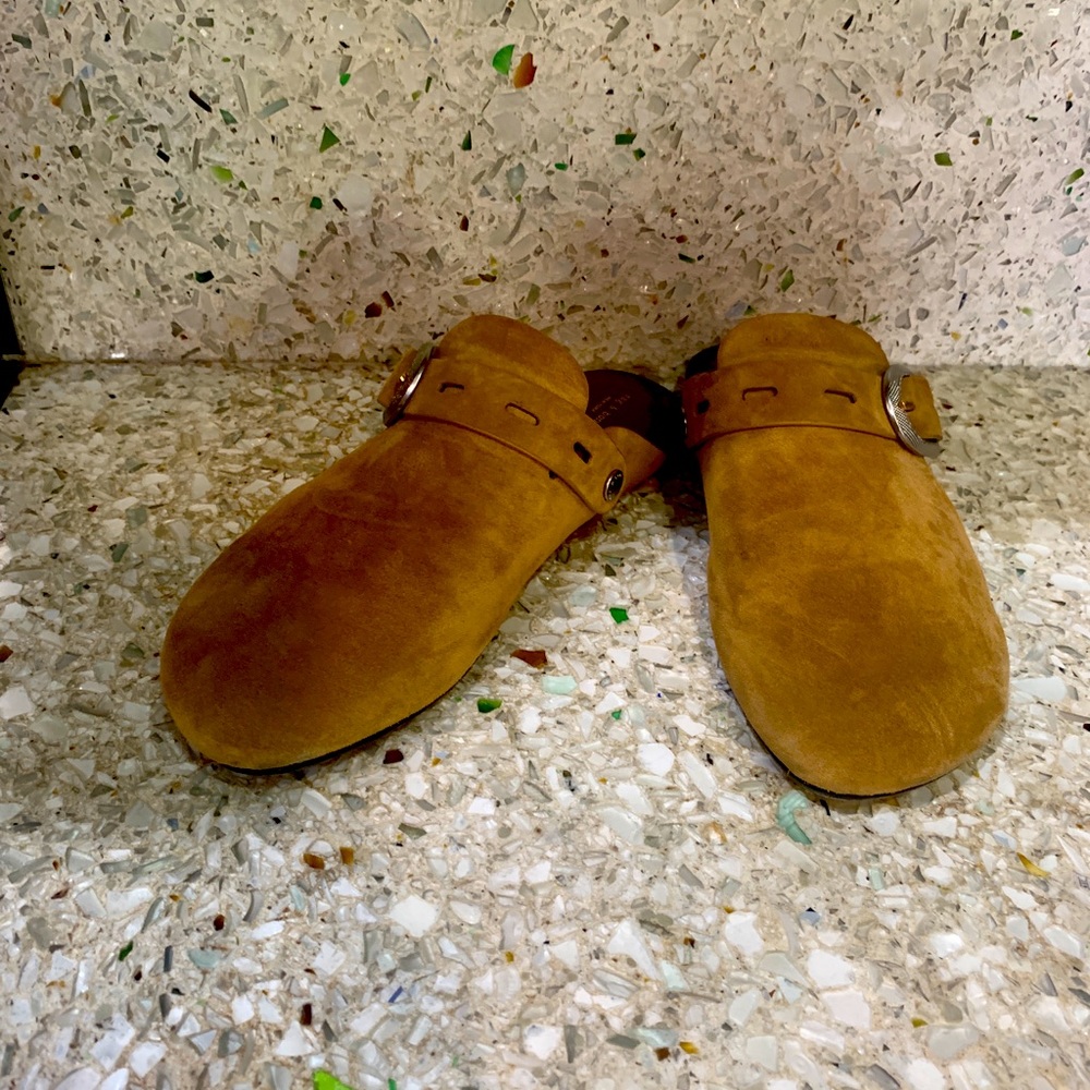 rag & bone suede mules
